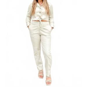 NEW ENSEMBLE tansi jumpsuit in white